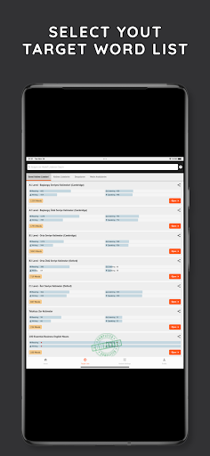 Android application WordTaboo screenshort