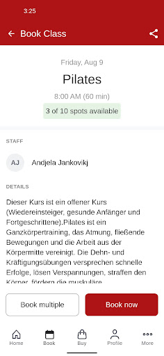 SanoGym Stuttgart Screen 3