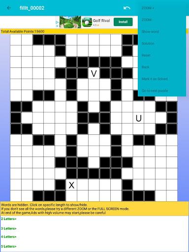 Fill it ins word puzzles - free crosswords screenshots 19