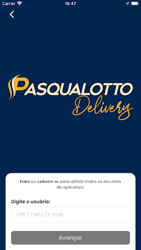 Pasqualotto Delivery Screenshot 1 - AppWisp.com
