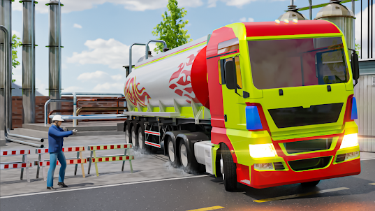 Big Oil Tanker Truck Simulator