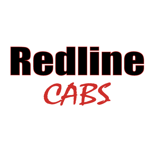Redline Cabs Motherwell logo