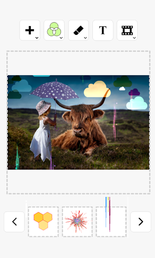 Android application Glitter Animation screenshort