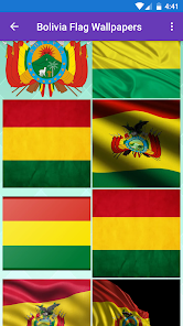 Captura de Pantalla 5 Bolivia Flag Wallpaper: Flags  android