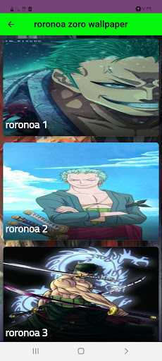 roronoa zoro wallpaper