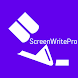 ScreenWritePro - Androidアプリ