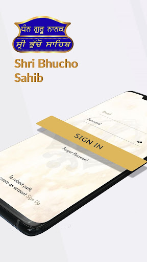 Android application Shri Bhucho Sahib screenshort