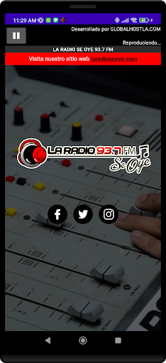 LA RADIO SE OYE 93.7 FM Screen 2