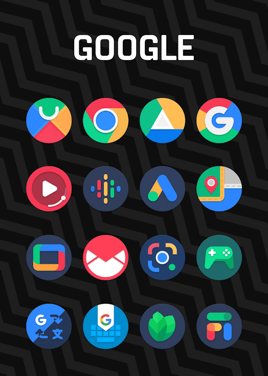 Circa - Round Icon Pack - 63 - (Android)
