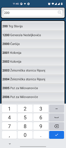 BeoGRADSKI prevoz Screen 2