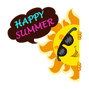 Summer Holiday Sticker GIF  Icon