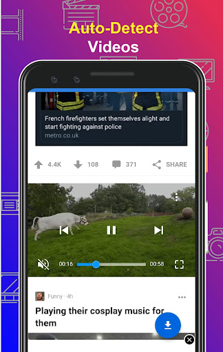 Android application Video Downloader screenshort