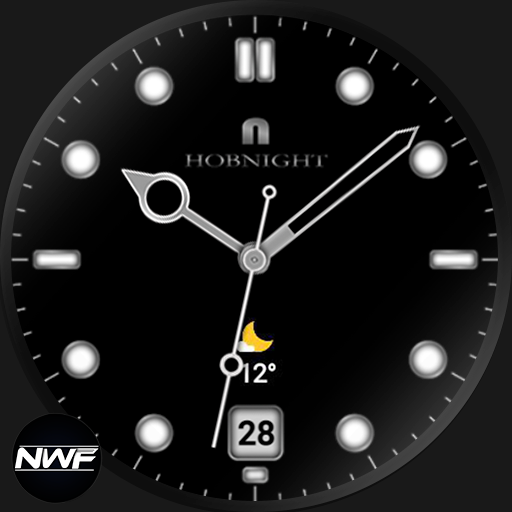 Hobnight - watchface logo