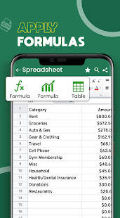 Excel Spreadsheet: Xls Viewer 2.9 APK screenshots 5