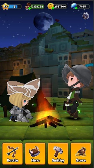 Twinheart(트윈하트) - Shooting RPG 3.5 APK + Мод (Unlimited money) за Android