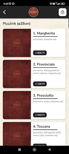 Hodosi Pizzéria Screen 2