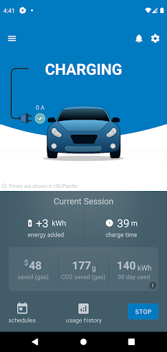 Android application Eaton EV Charger Manager screenshort