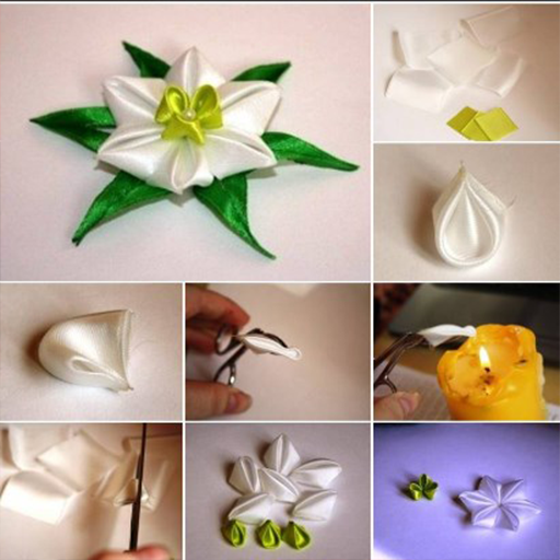 Flower Making Step by Step