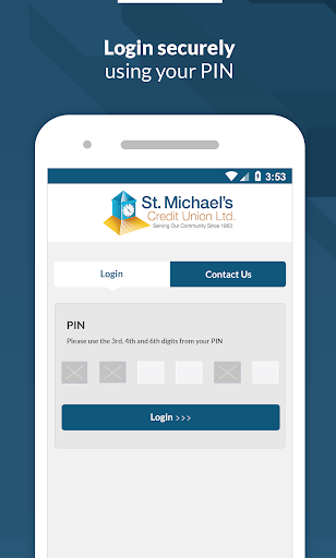 Android application St. Michael's Credit Union screenshort