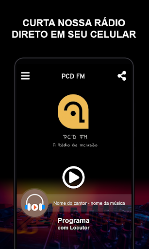 Android application PCD FM screenshort