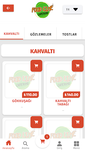 Food Line Screen 2