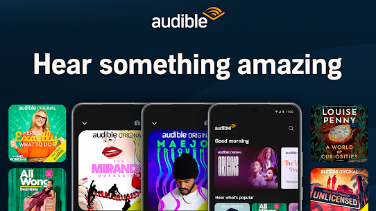 Audible MOD APK (بريميوم مفتوح) 1