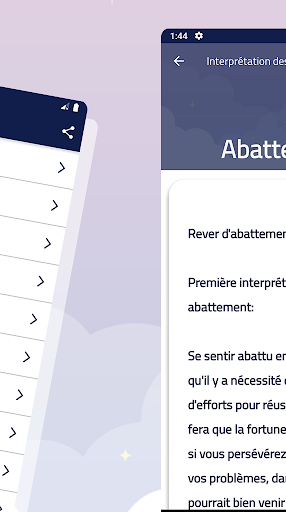 Interprétation des rêves Screen 2