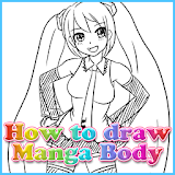 How to draw Manga Body icon