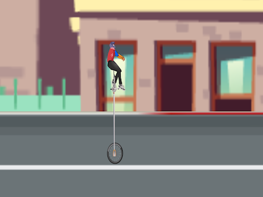 Giraffe Unicycle - On The Road