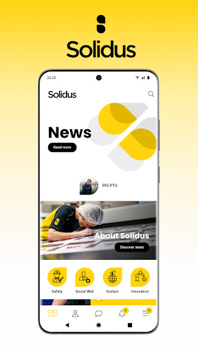 Android application Solidus screenshort