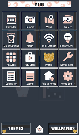 Love cat Theme Screen 2