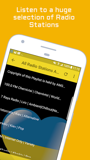Ukrainian Radio Music & News Screenshot 2 - AppWisp.com
