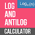 Log and Antilog Calculator - Logarithm Calculator1.1