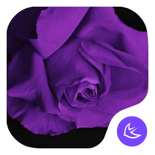 Purple-APUS Launcher theme  Icon