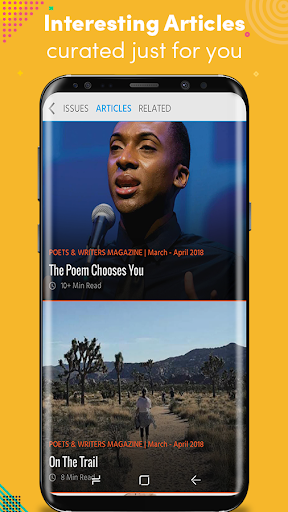 Poets & Writers Magazine Screen 2