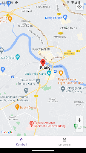 Android application iResponz - Sistem Aduan MBDK screenshort
