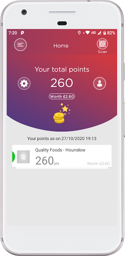 Quality Foods Loyalty Screen 3