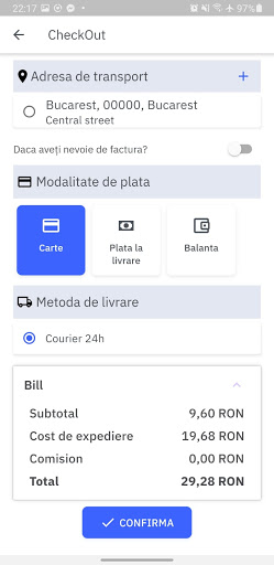 Android application FastPrint24 screenshort