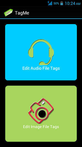 Android application TagMe screenshort