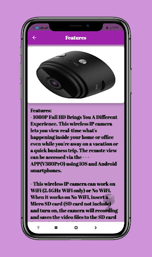 A9 wifi mini Guide Screen 3