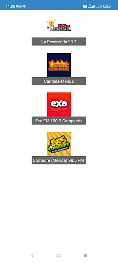 Android application MEXVIP 2.0 screenshort