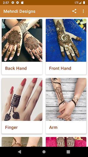 Android application Mehndi Designs 2022 screenshort
