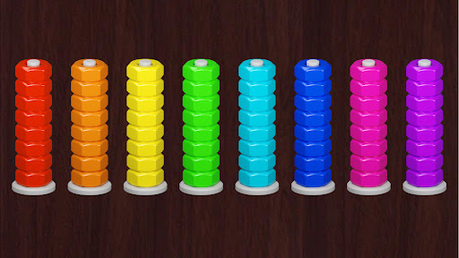 Nut Puzzle - Juego de Nut Sort Captura de Pantalla del Juego Android 2