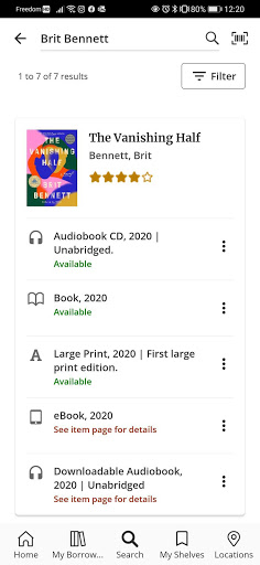JoCoLibrary Screen 3