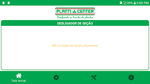 Android application Acionamento das Catracas screenshort