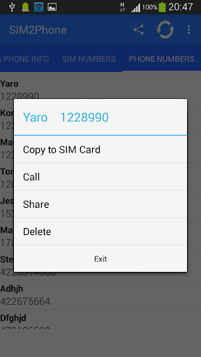Phone & SIM Card Screen 3