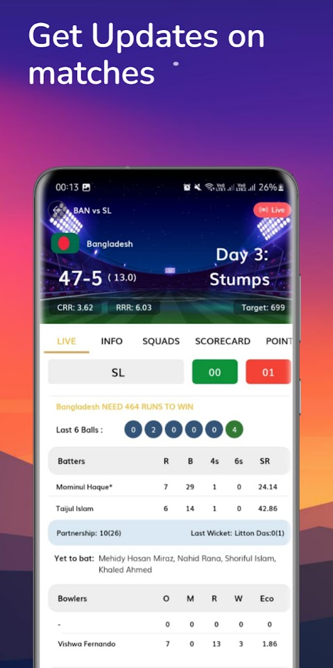 CricChat - Live Cricket Scoresのおすすめ画像3