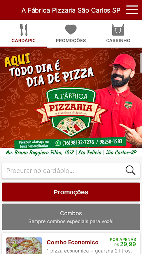 A Fábrica Pizzaria Screen 2