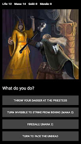 Captura de Pantalla 8 Wizard's Choice (Choices Game) android