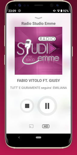 Radio Studio Emme Screen 3